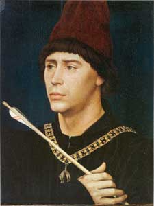 Portret van Anton van Bourgondië ca. 1463