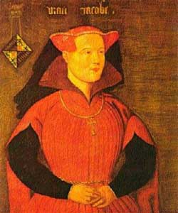 Portret van Jacoba van Beieren ca. 1435